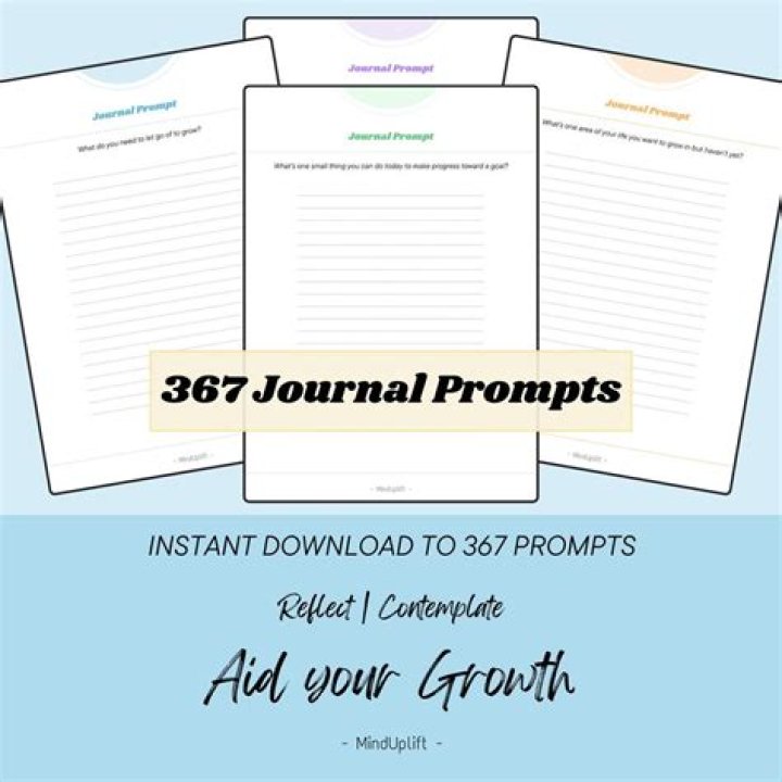367 Journal Prompts