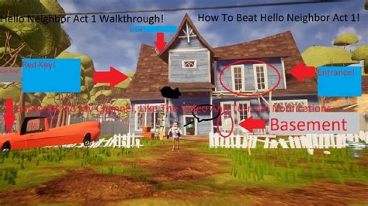 How to Beat Hello Neighbor