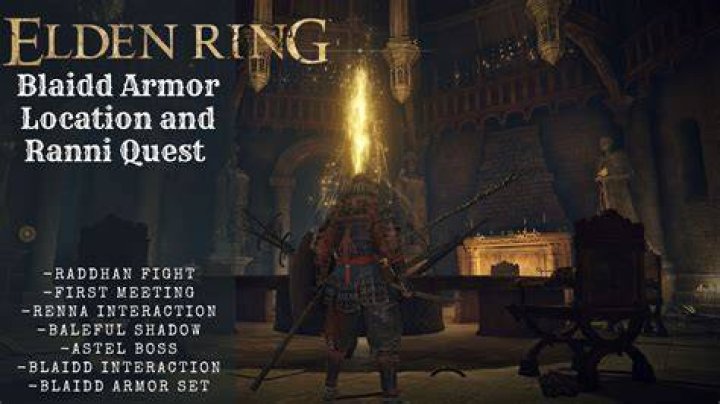 How to find Blaidd's armor set in Elden Ring