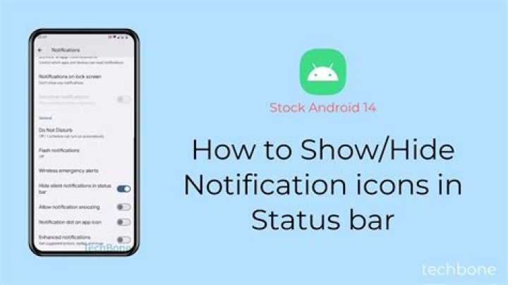 Icon flashing on notification bar.