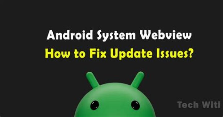 [SOLVED] Stuck on Android System WebView update